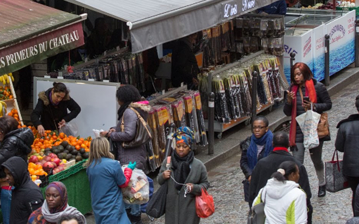 Marché Dejean - étals
